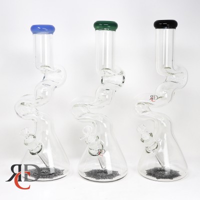 WATER PIPE BEAKER ZONG WITH DESIGN ON BASE WP25030 1CT